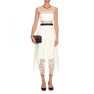 Self Portrait Lila Midi Dress | US 2